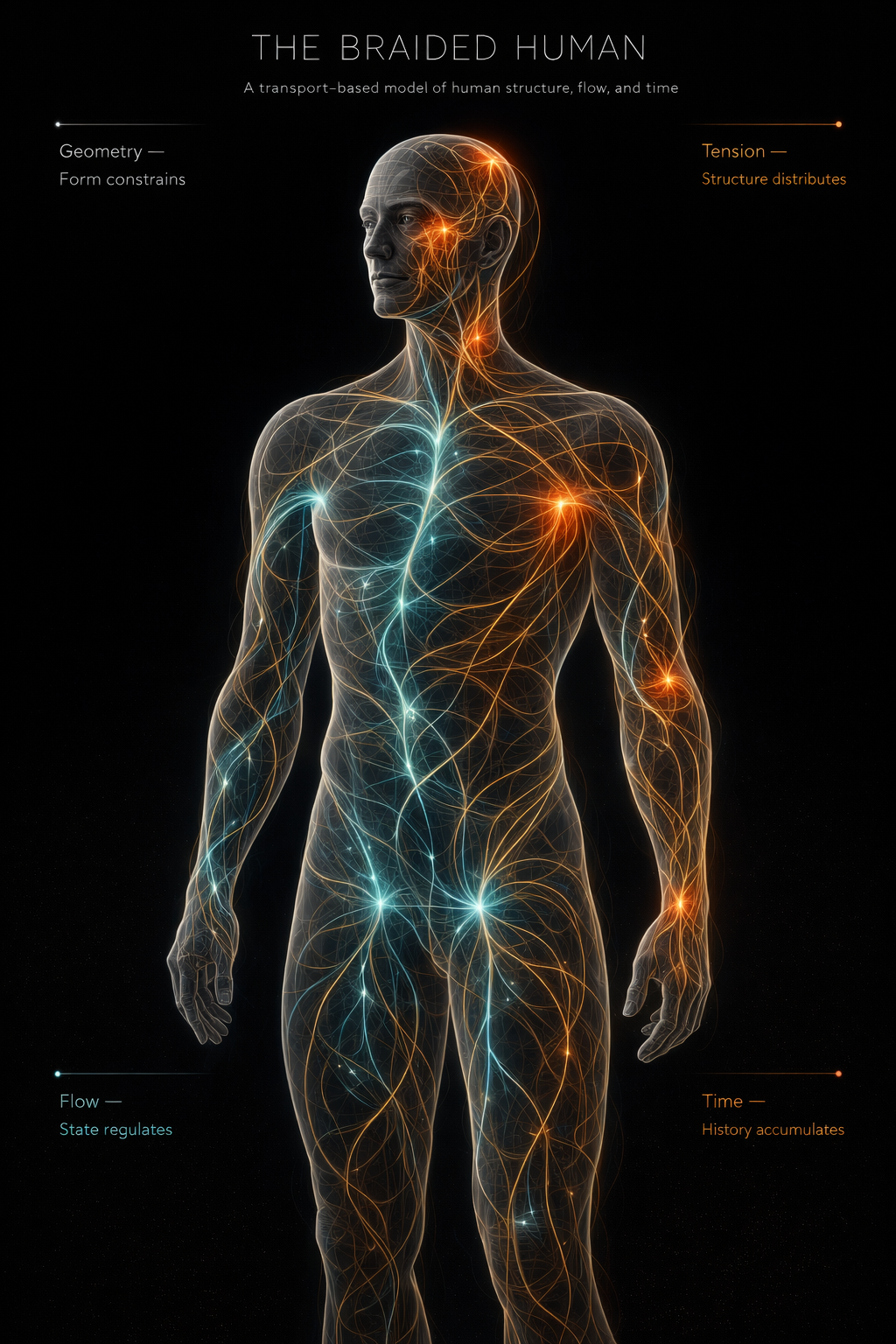 The Braided Human — Master Diagram